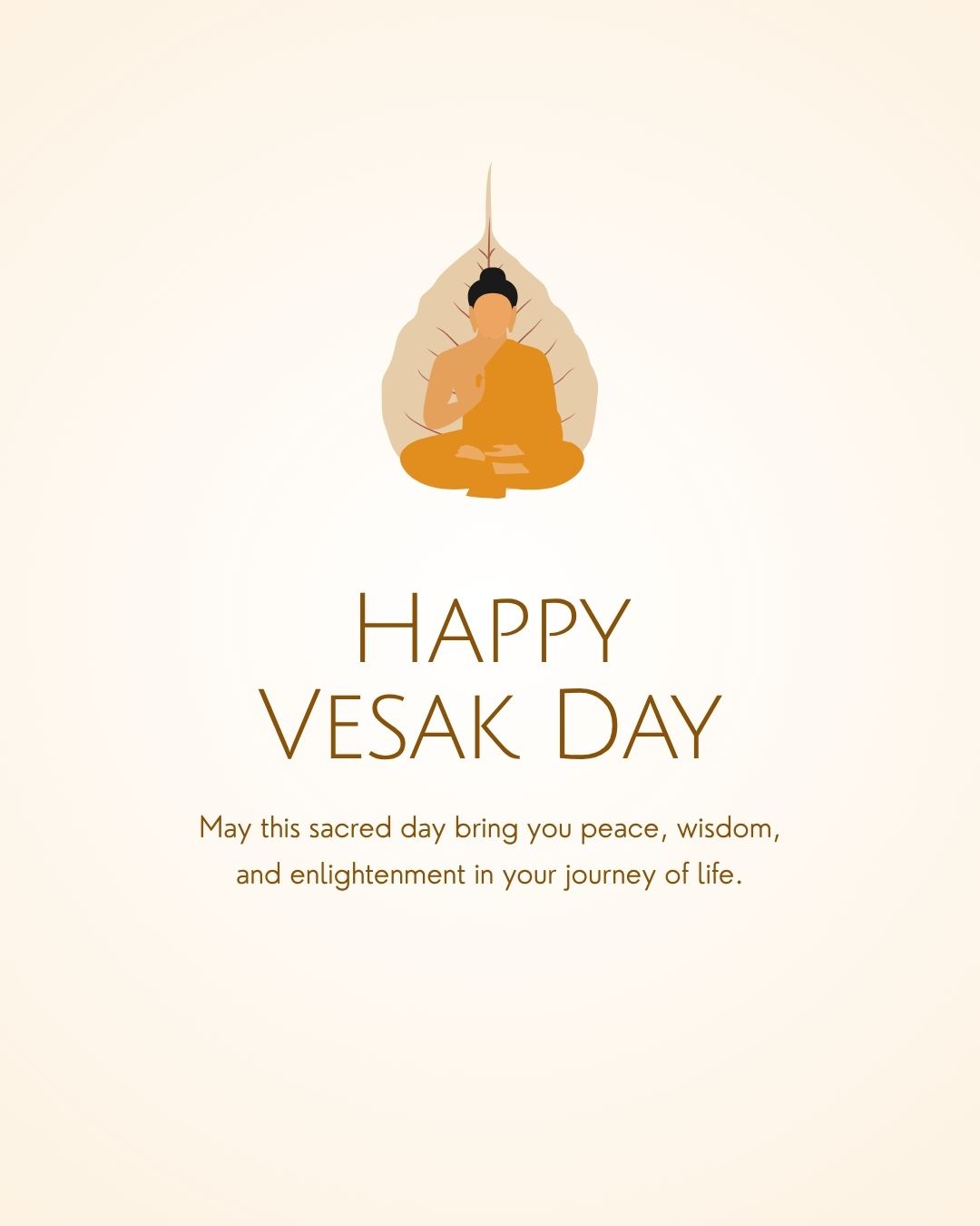 Wishing you a peaceful Vesak Day! 🙏
.
May this day remind us to practice kindness, cultivate inner peace, and bring light to those around us 🧡
.
.
#vesakday #vesak #holiday #peace